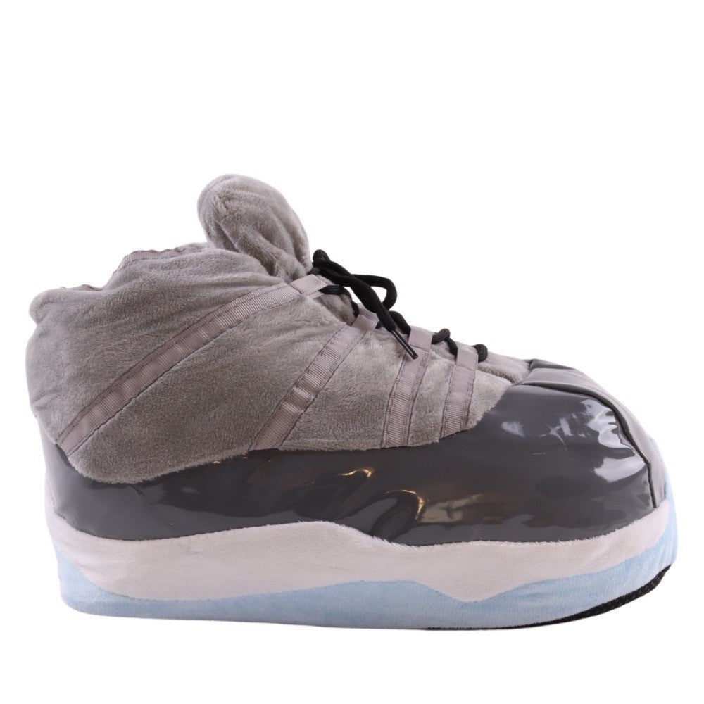 LKJ 11 GOAT Concord Retro Grey Hi Top Trainer Sneaker Slippers