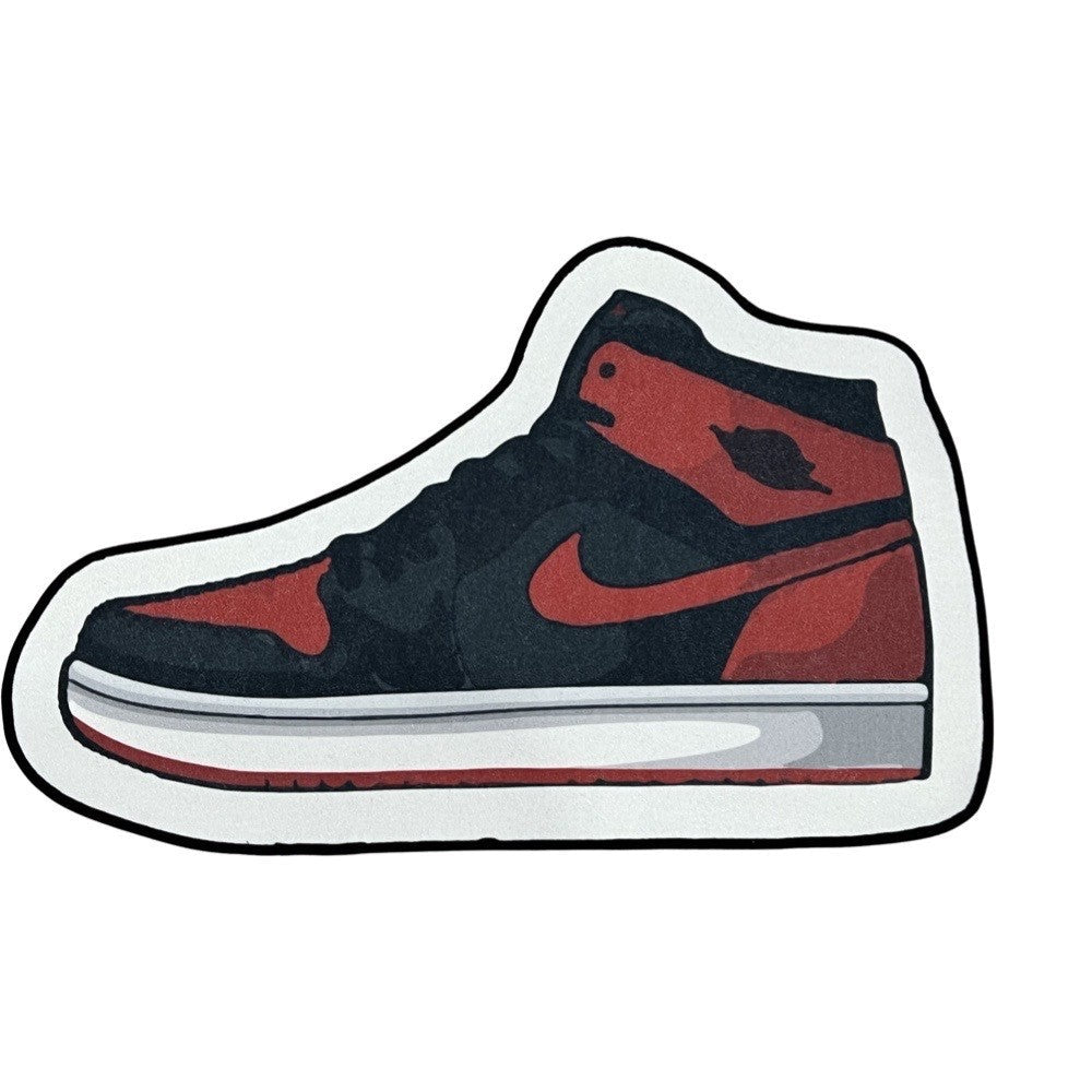 Hype Beast Jordan 1 Red Sneaker Floor Rug Carpet