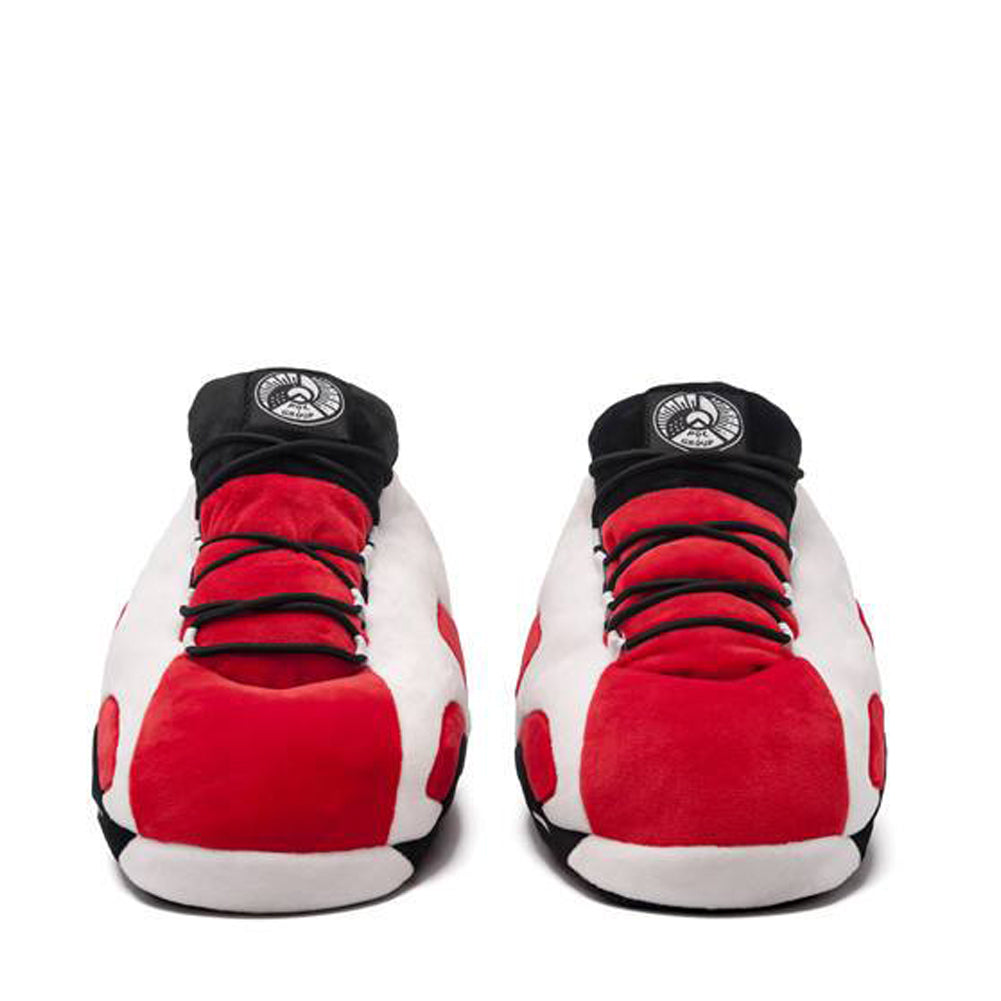 LKJ 6 Retro White Hi Top Trainer Sneaker Slippers