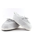 LKZY Boost 350 V2 Reflective Luminous White Grey Trainer Sneaker Slippers