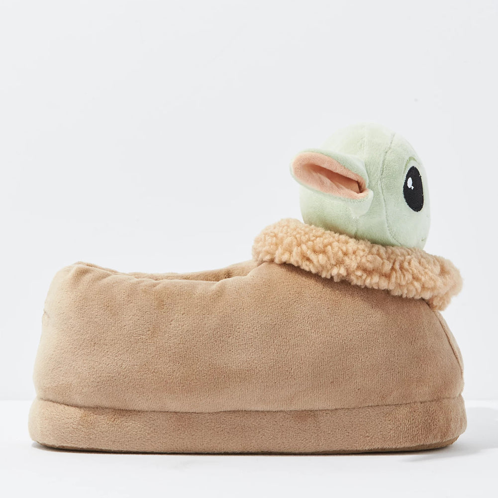 The Child Baby Yoda Retro Plush Unisex Slippers