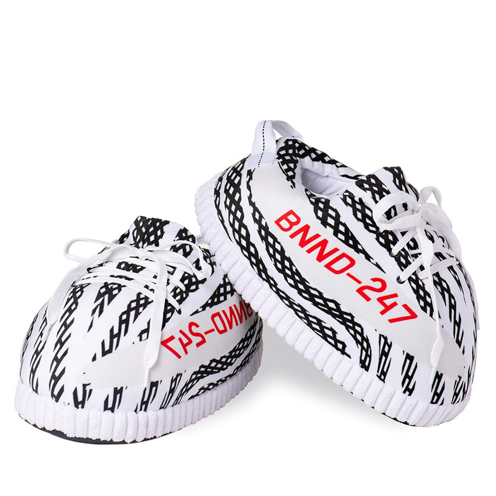 LKZY Boost 350 V2 Zebra White Trainer Sneaker Slippers