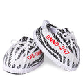 LKZY Boost 350 V2 Zebra White Trainer Sneaker Slippers
